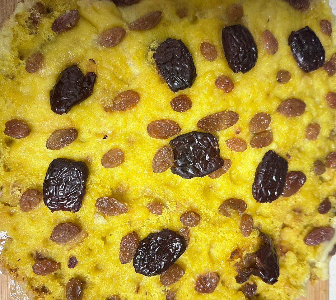 大黄米撒年糕一定要加芝士🧀家庭版一次成功