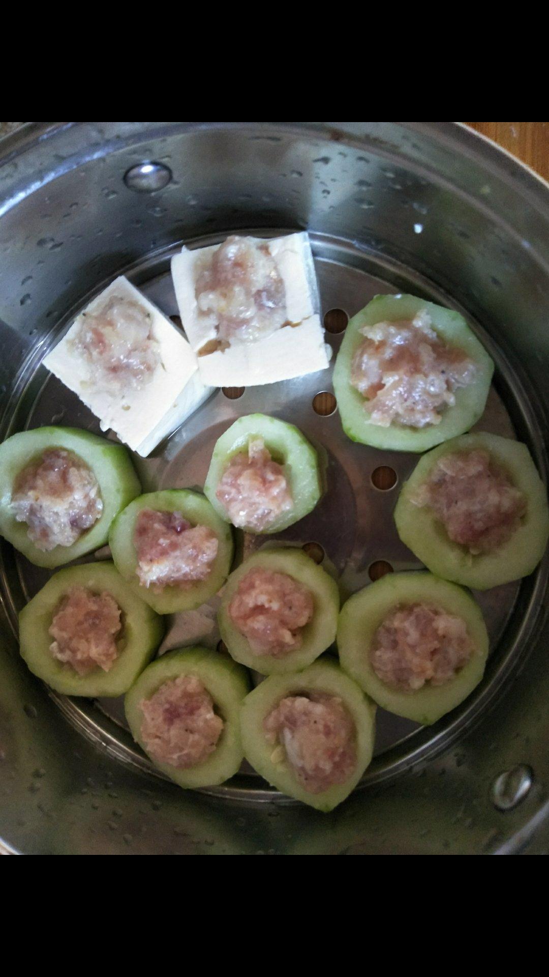 宝宝辅食：黄瓜酿肉（十二个月以上）