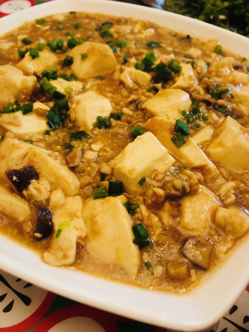 肉末嫩豆腐｜嫩滑口感爽口！这道快手菜超级下饭！！（减脂少油版）