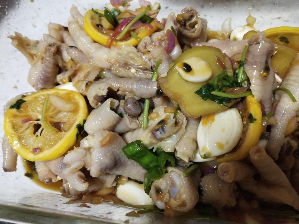 柠檬百香果鸡爪