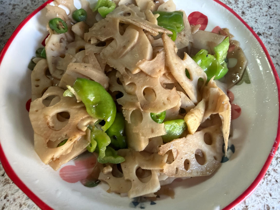 最简单味道惊艳的糖醋藕片