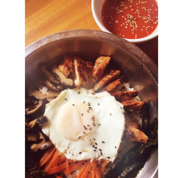 不用石锅的韩式拌饭