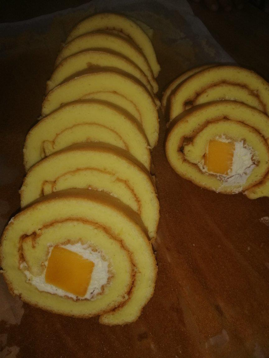 原味蛋糕卷