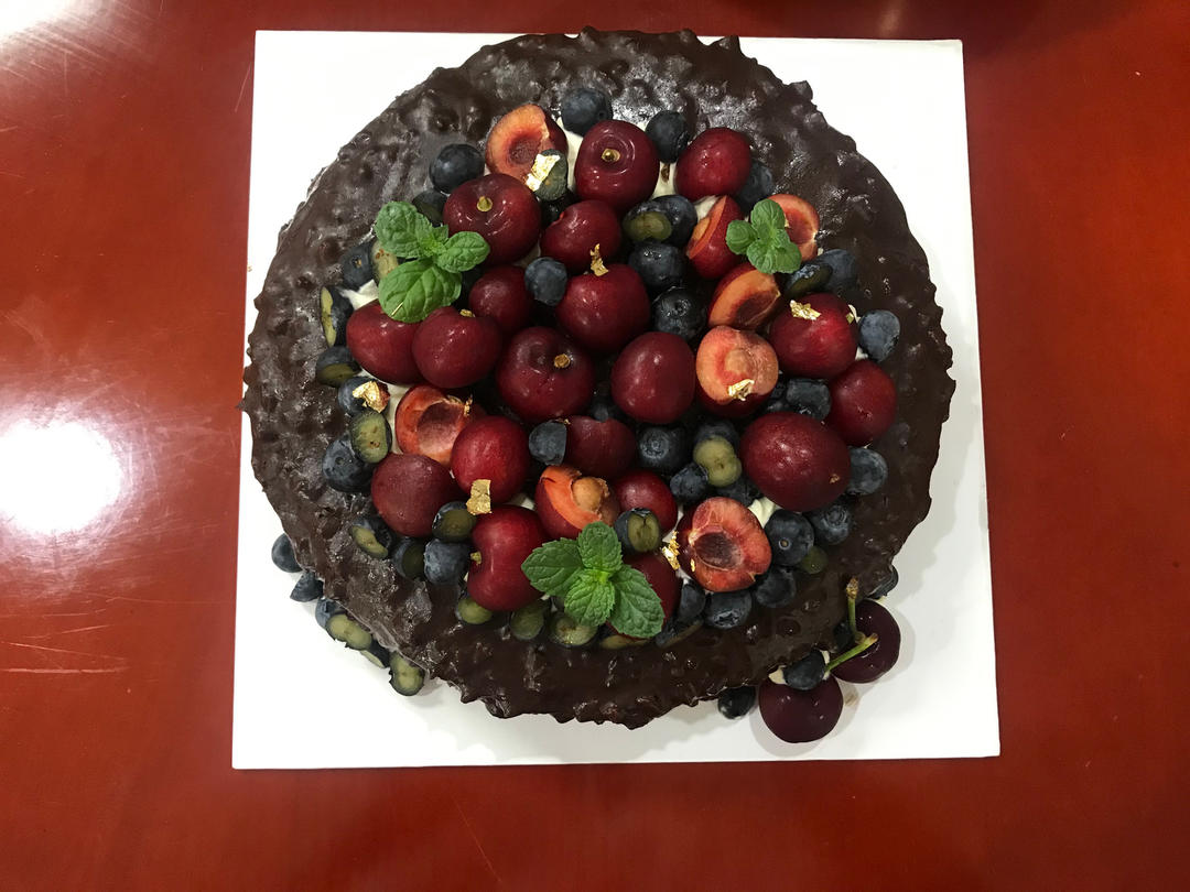 脆皮巧克力蛋糕🍰