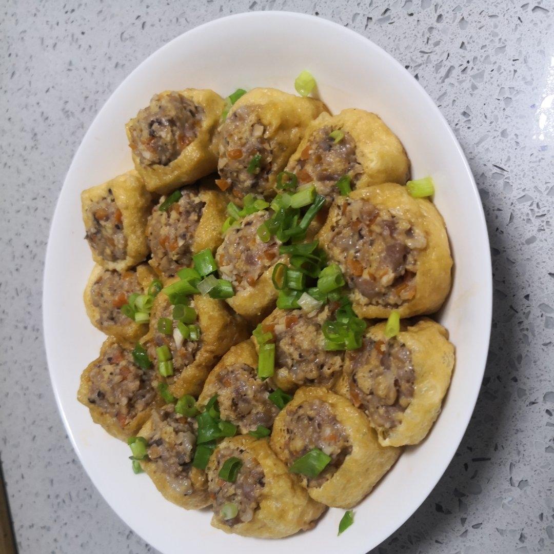 油豆泡塞肉