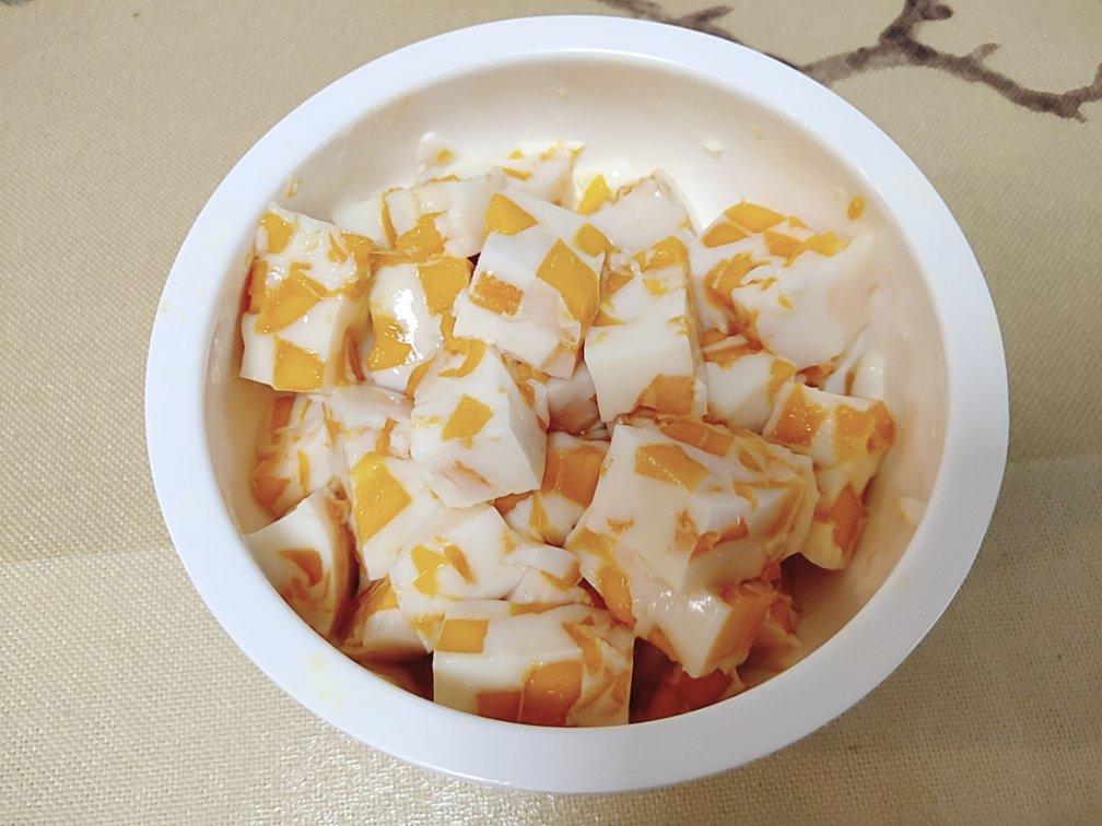 芒果牛奶布丁（吉利丁片版）