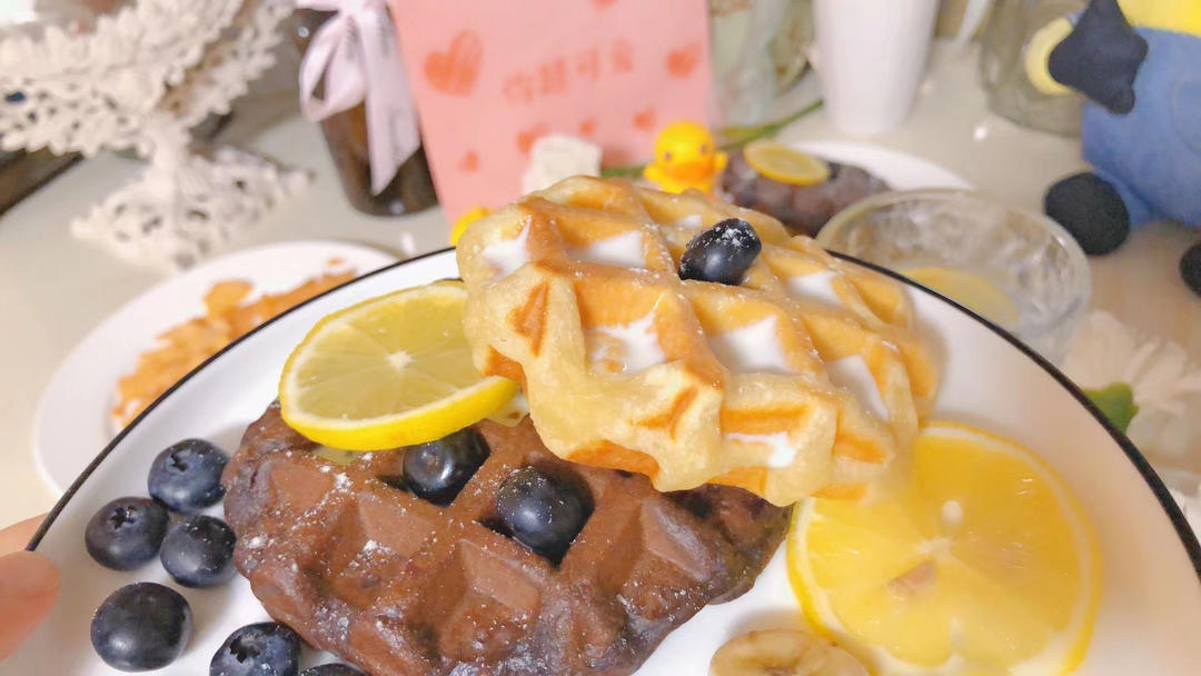 无泡打粉❗❗❗酥脆华夫饼（轻食机版）