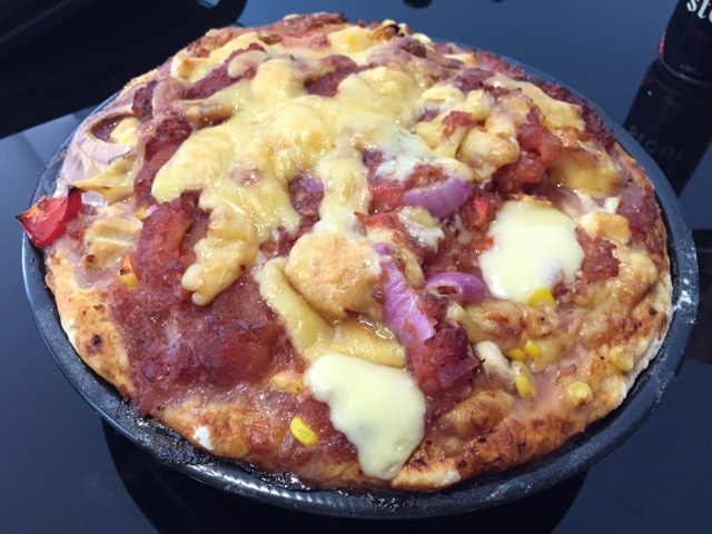 夏威夷pizza（附饼底冷冻法）