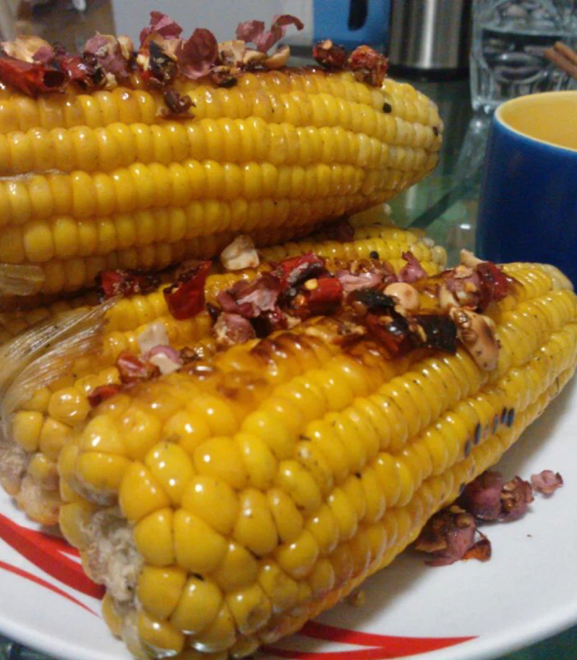 私房烤玉米
