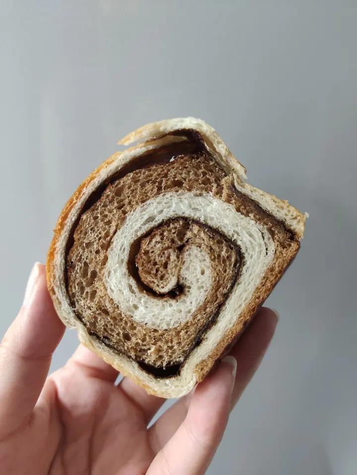 抹茶三色蘑菇头吐司