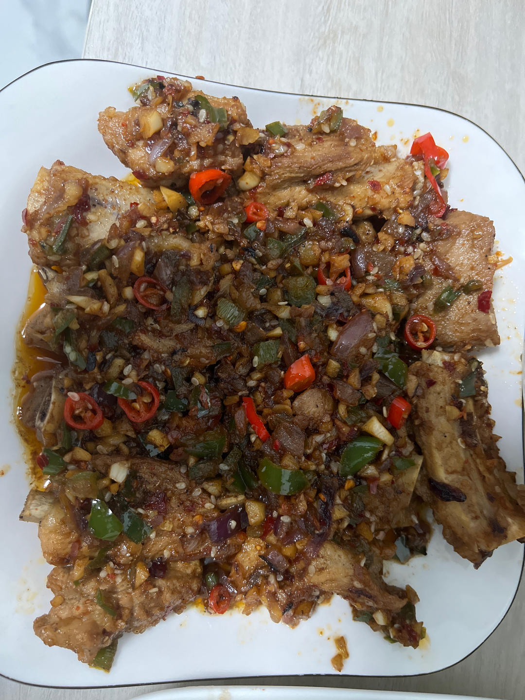 蒜香排骨