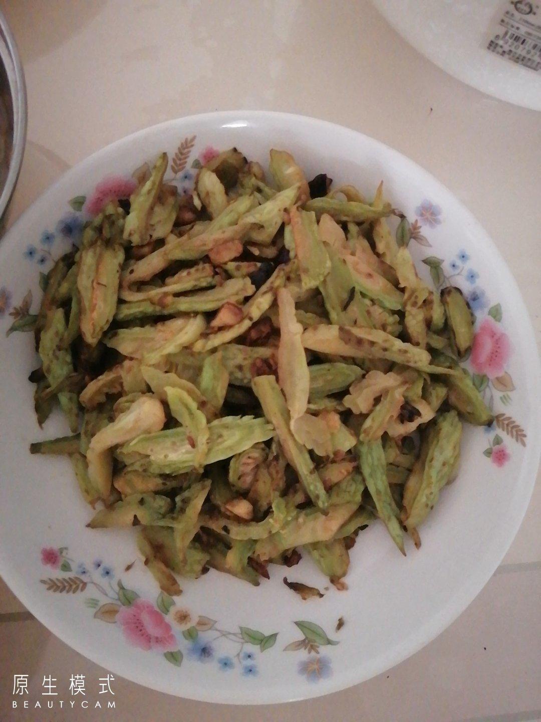 清炒苦瓜