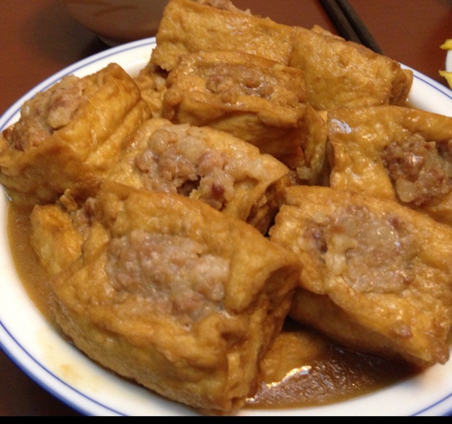 客家煎酿豆腐