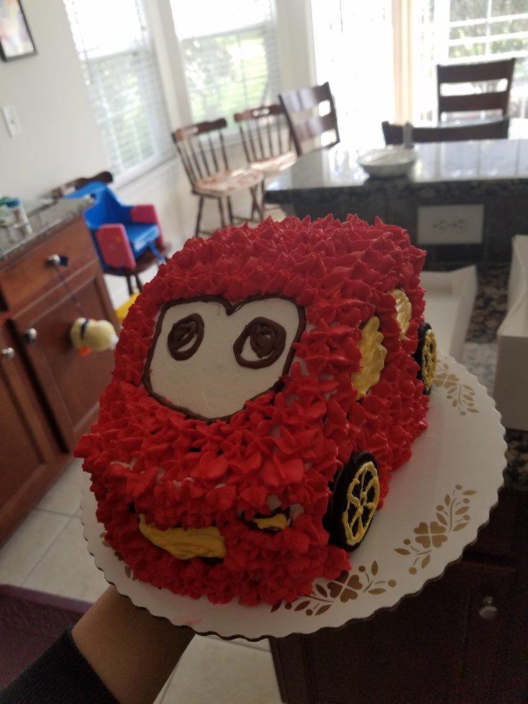 汽车生日蛋糕