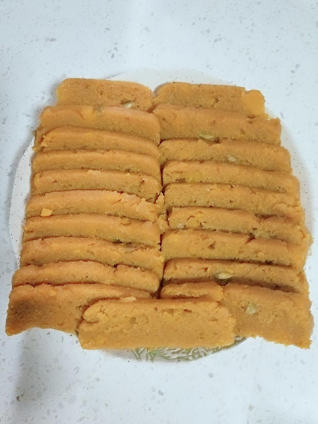 全麦南瓜糕 (Wholewheat Pumpkin Cake）