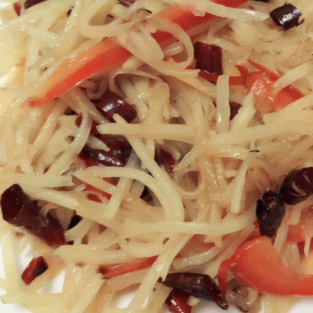醋溜土豆丝