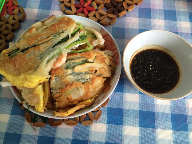 海鲜煎饼