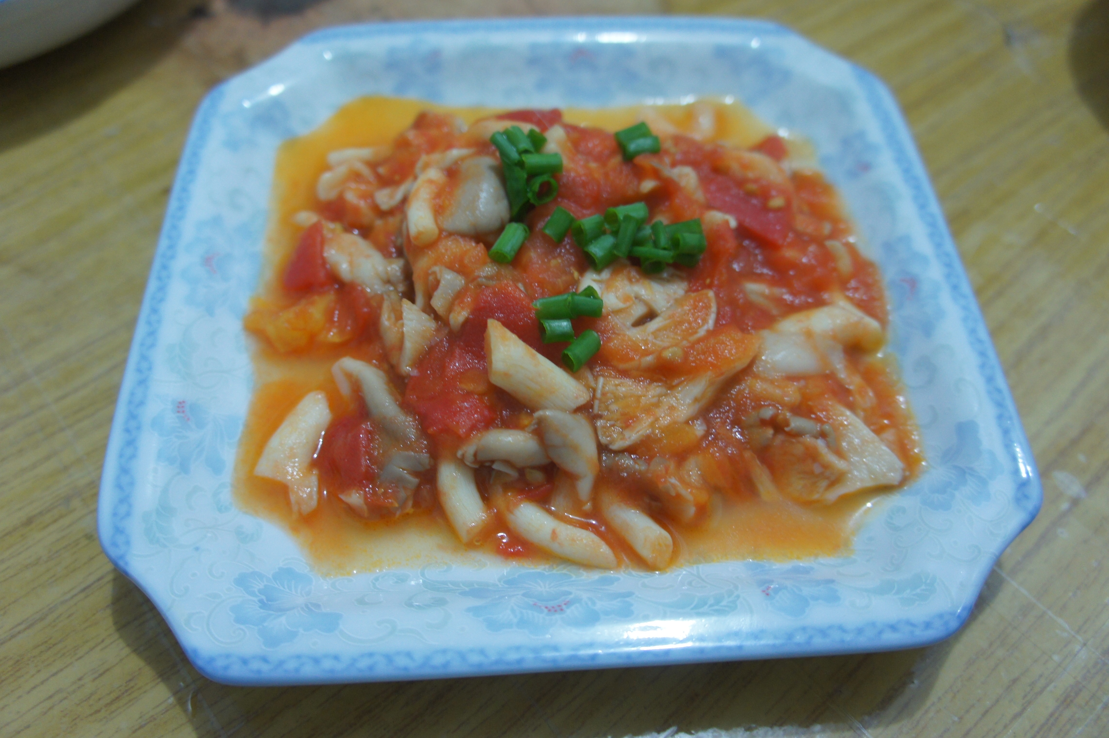 茄汁海鲜菇