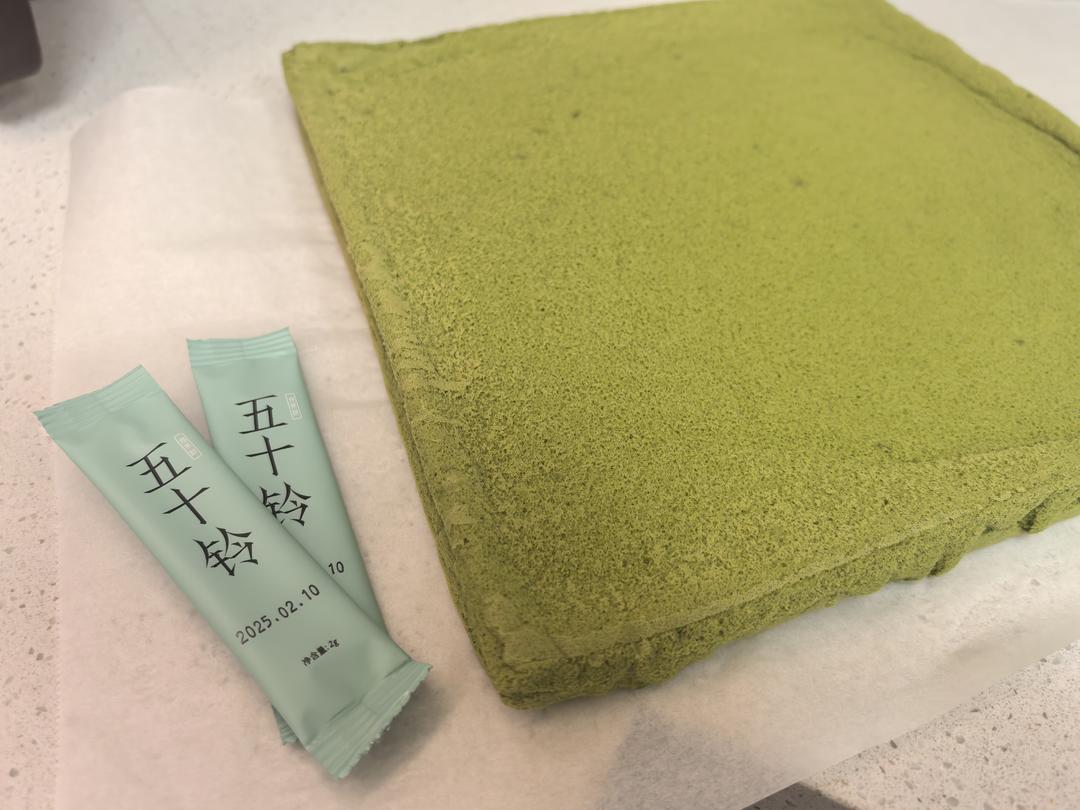 完美抹茶蜜豆蛋糕卷