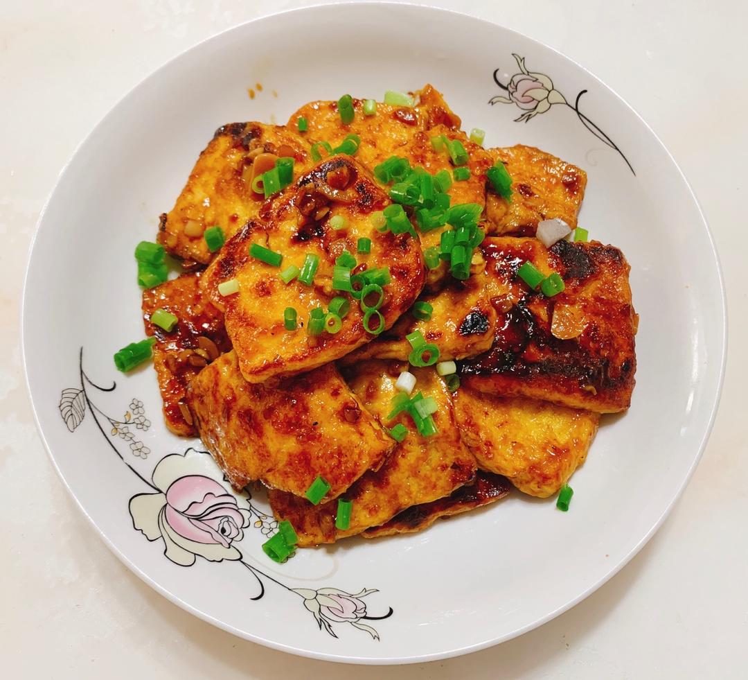 无敌好吃的香煎豆腐