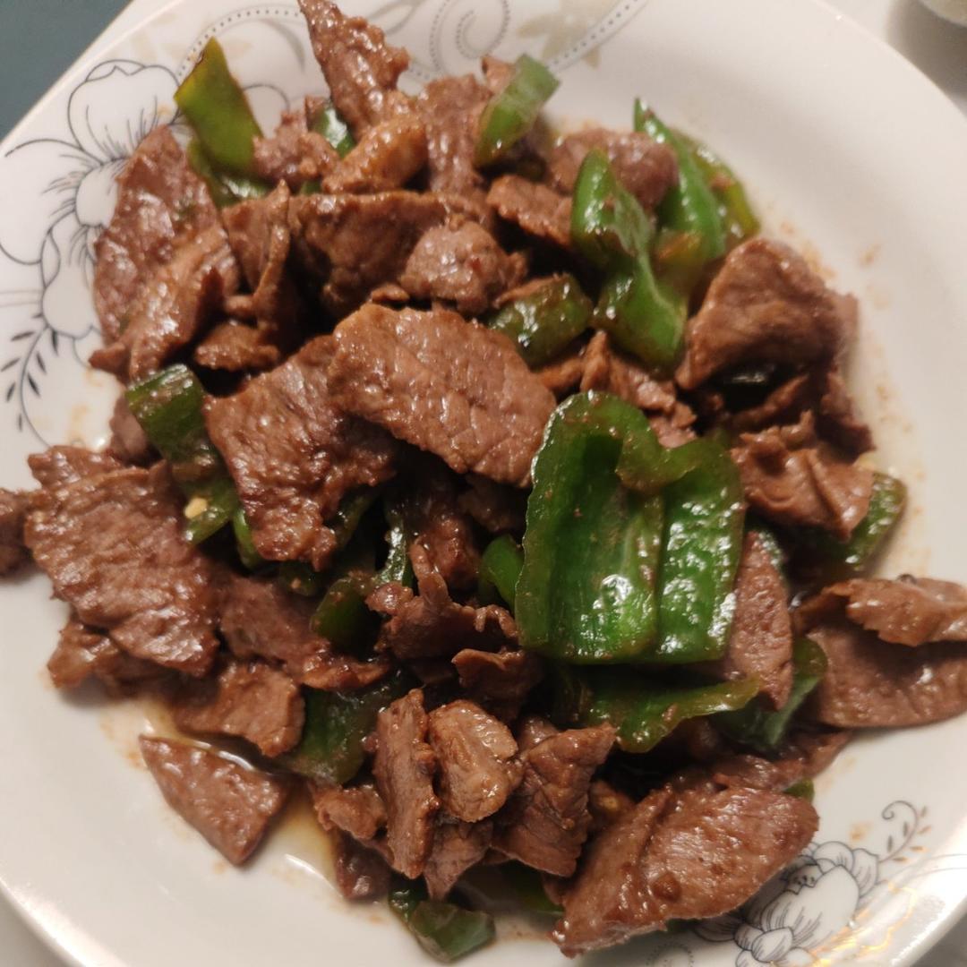 青椒炒肉