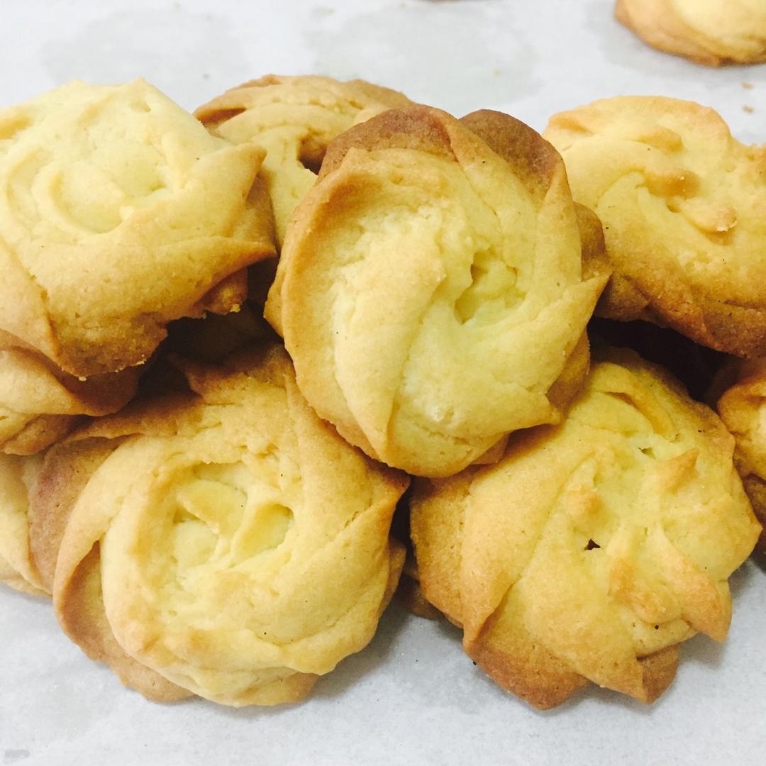 淡奶油曲奇～非常受欢迎的曲奇