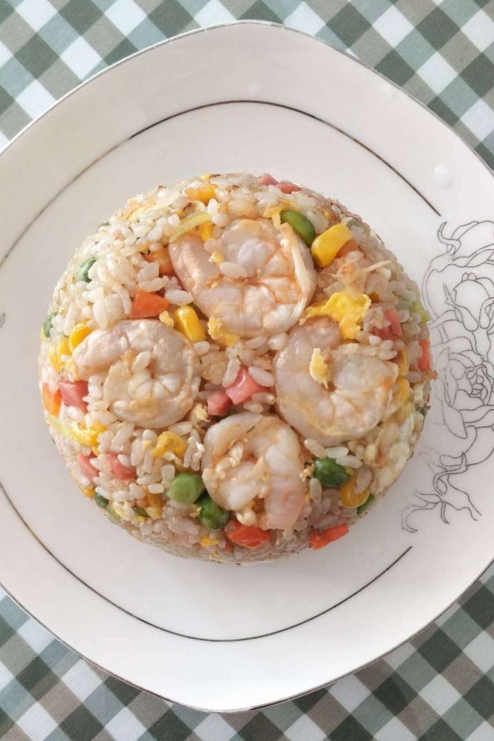 虾仁炒饭
