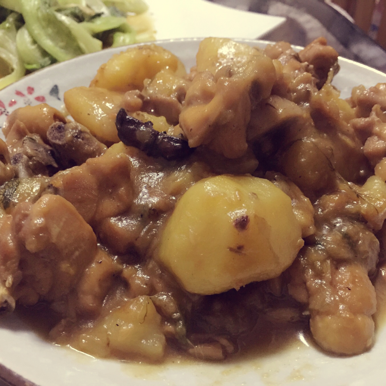 红烧土豆炖鸡腿
