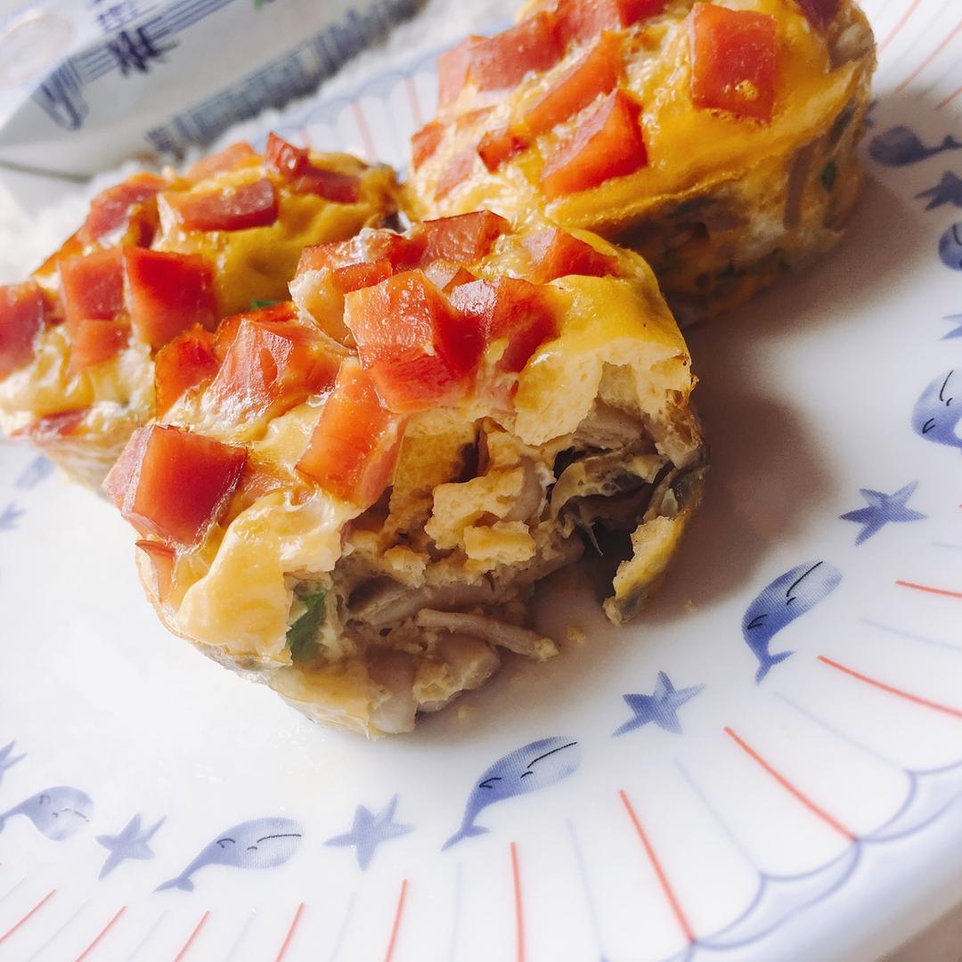 早餐鸡蛋杯cupcake Frittata