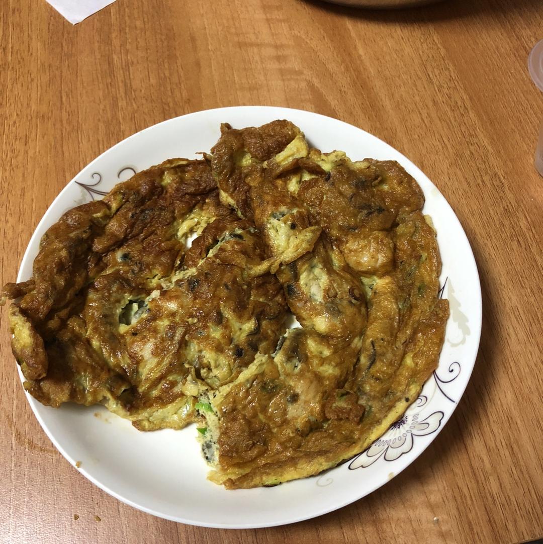 海蛎子煎蛋