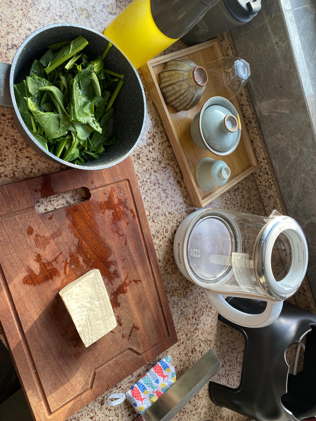 荠菜豆腐羹【4月北鼎养生壶食谱】