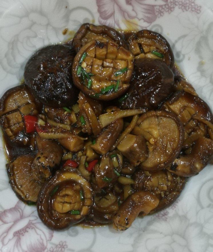 超下饭香菇素鲍鱼