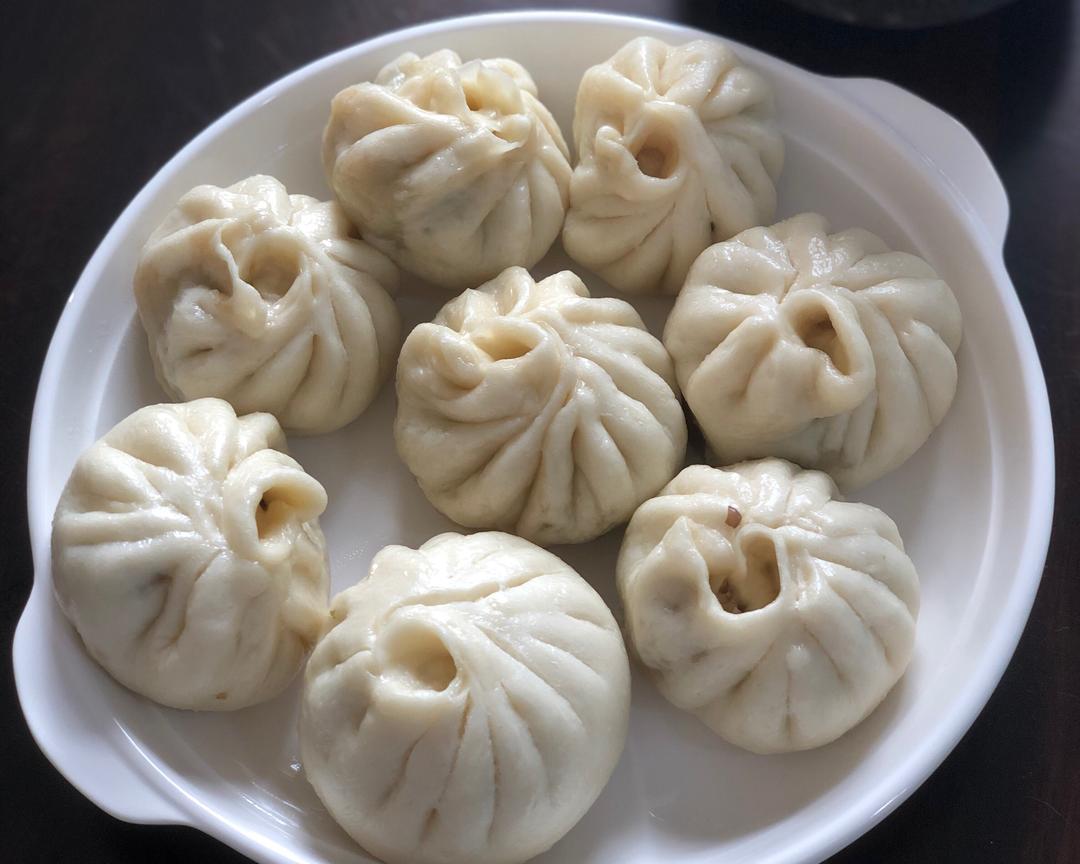 简易香喷包子/菜肉馅的做法