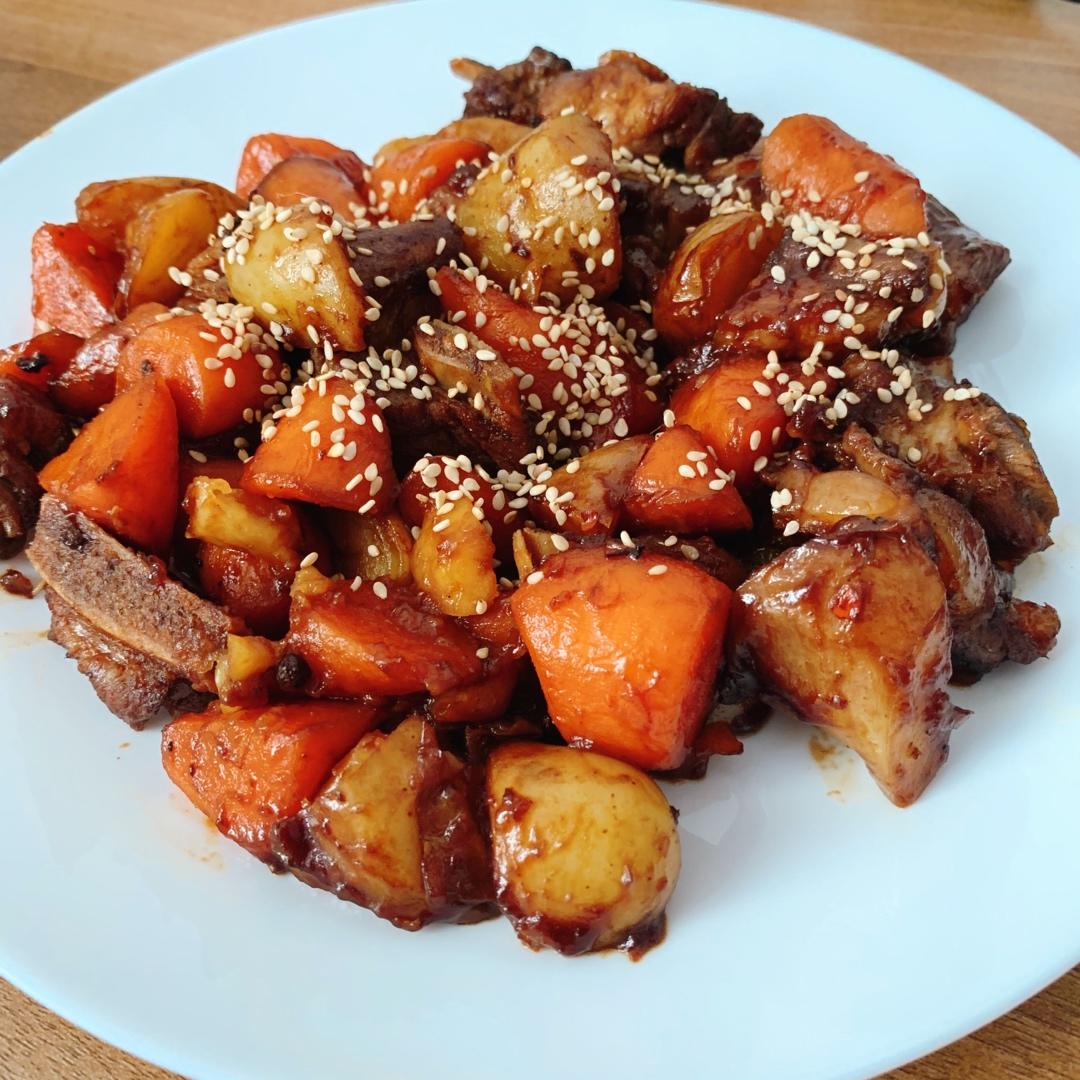 糖醋排骨/糖醋小排（不放油）（12345口诀做出正宗上海本帮）