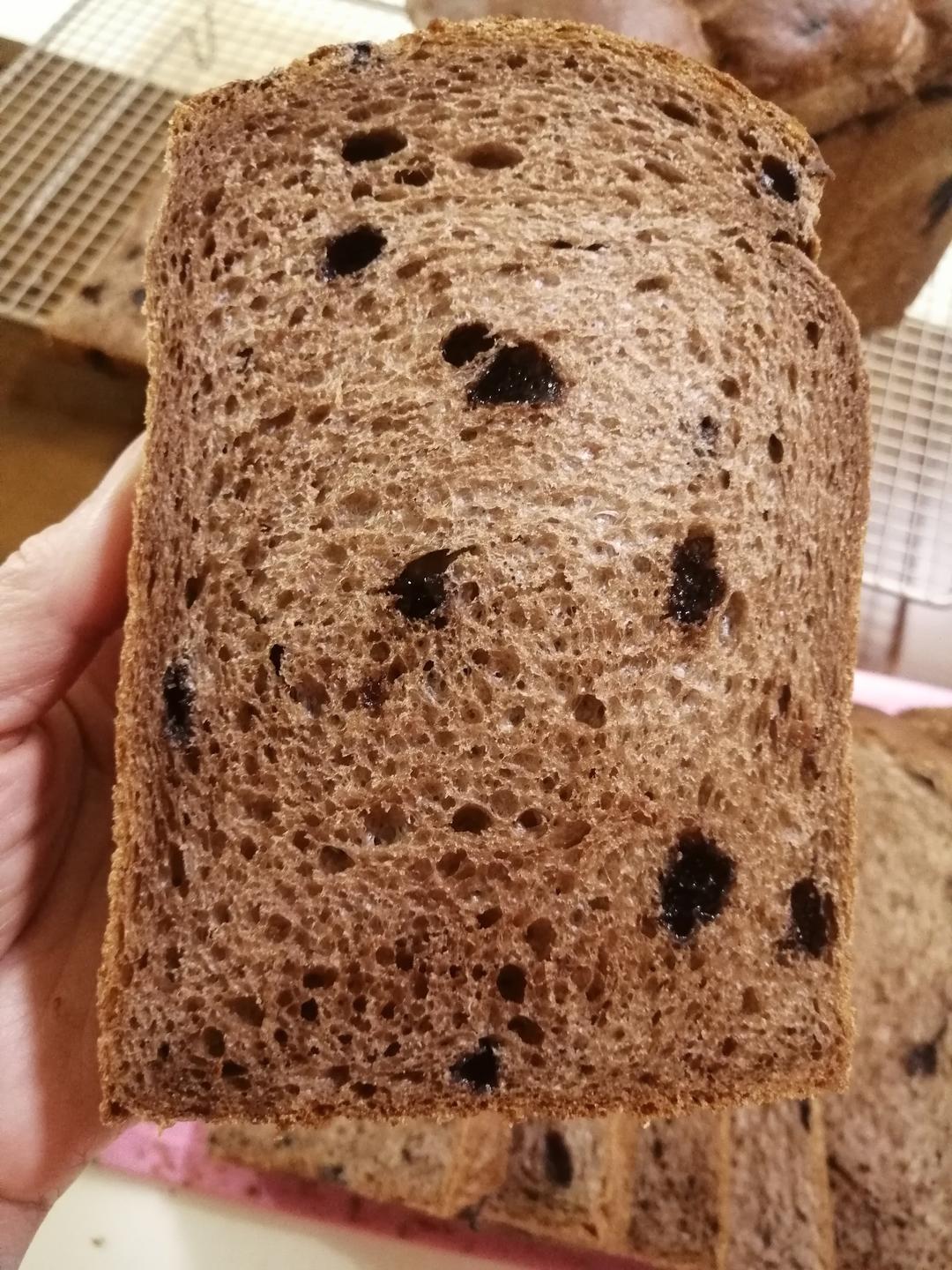 奶油巧克力吐司