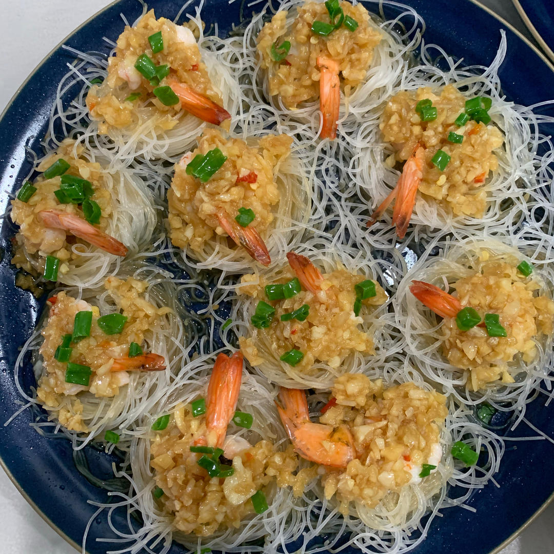 蒜蓉粉丝蒸虾