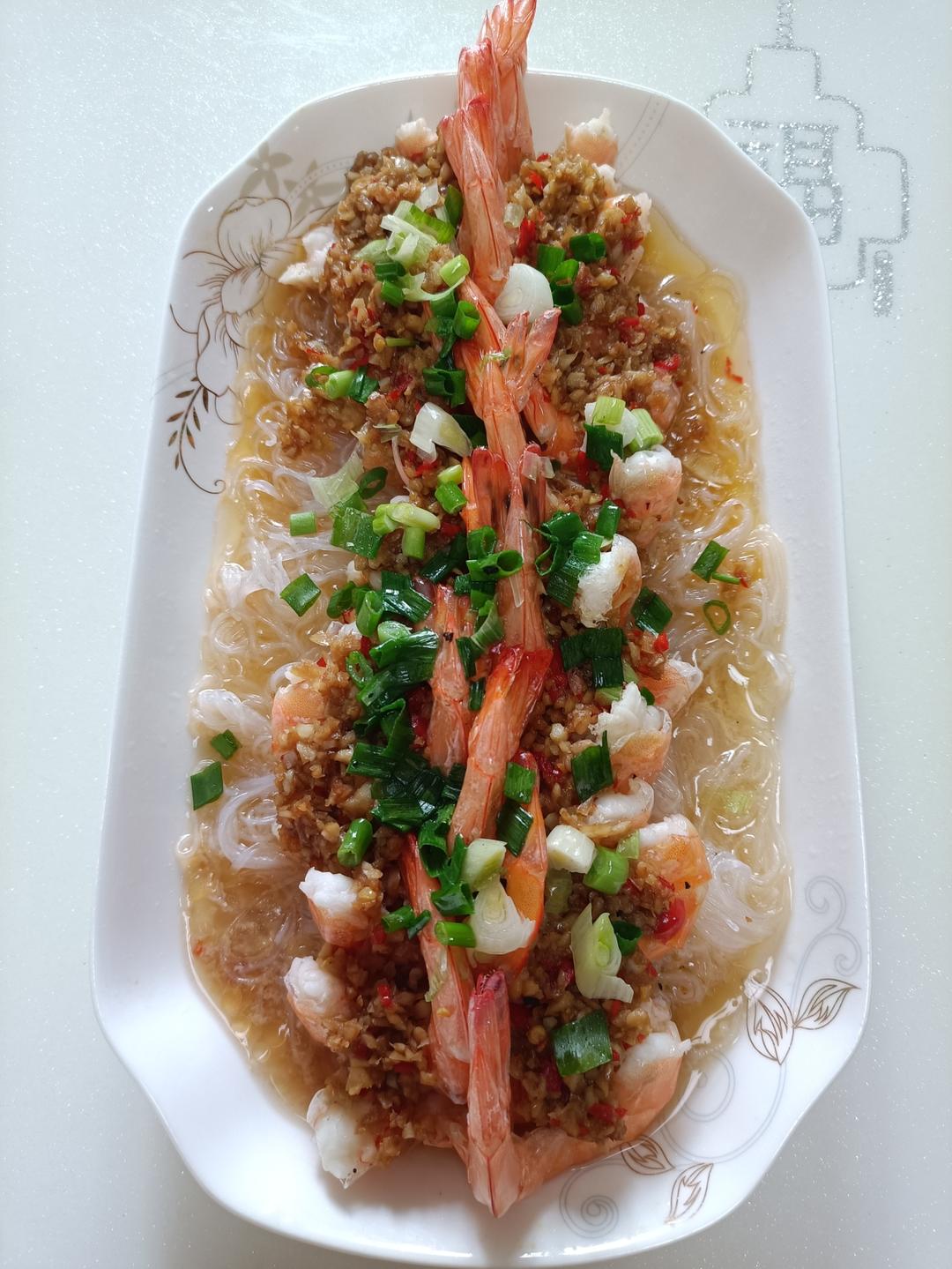 蒜蓉粉丝开背虾