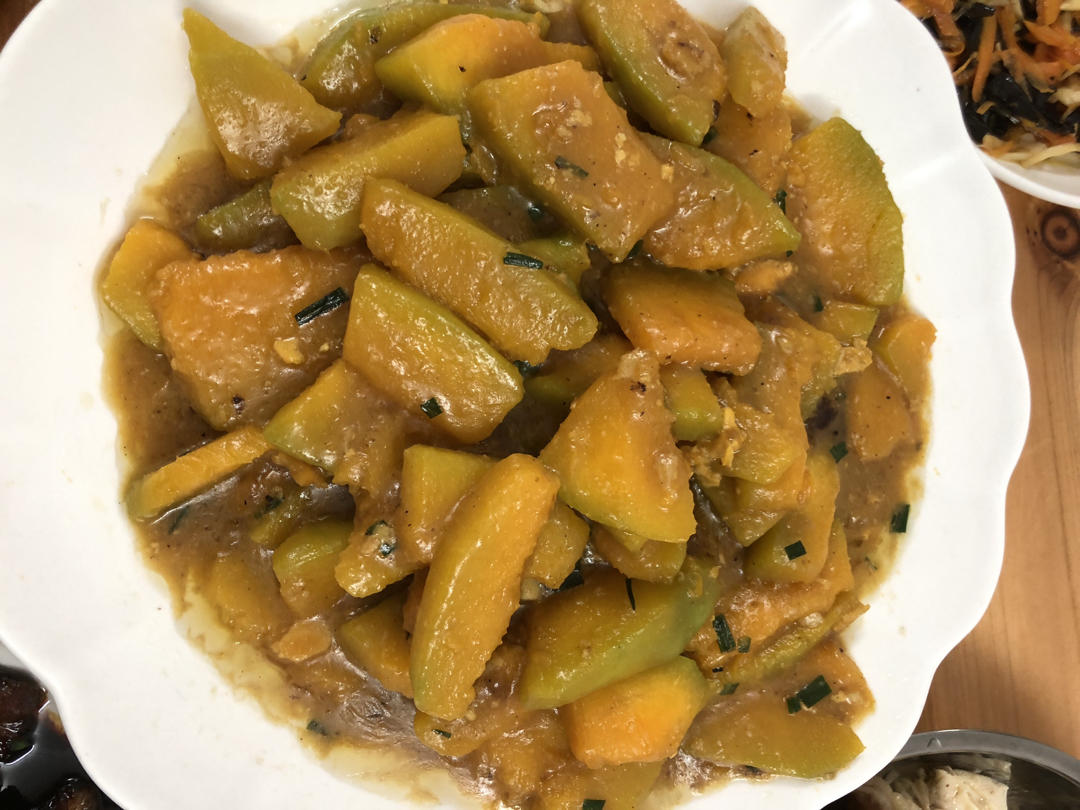 不用炸的蛋黄焗南瓜