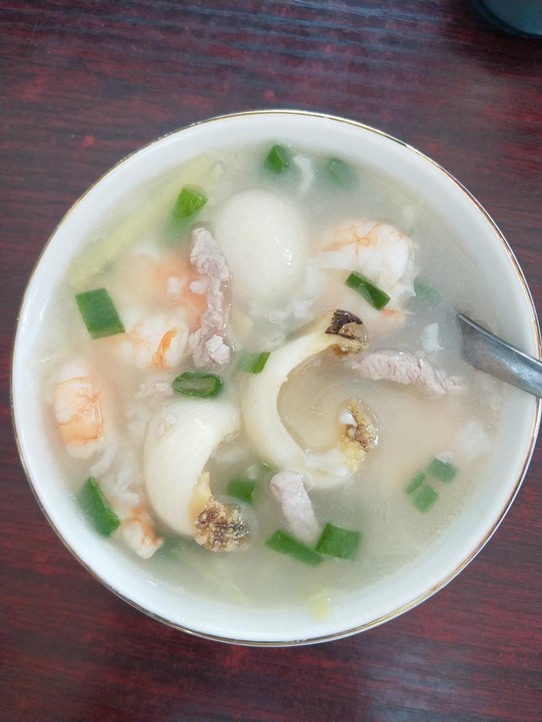 鲍鱼海鲜粥