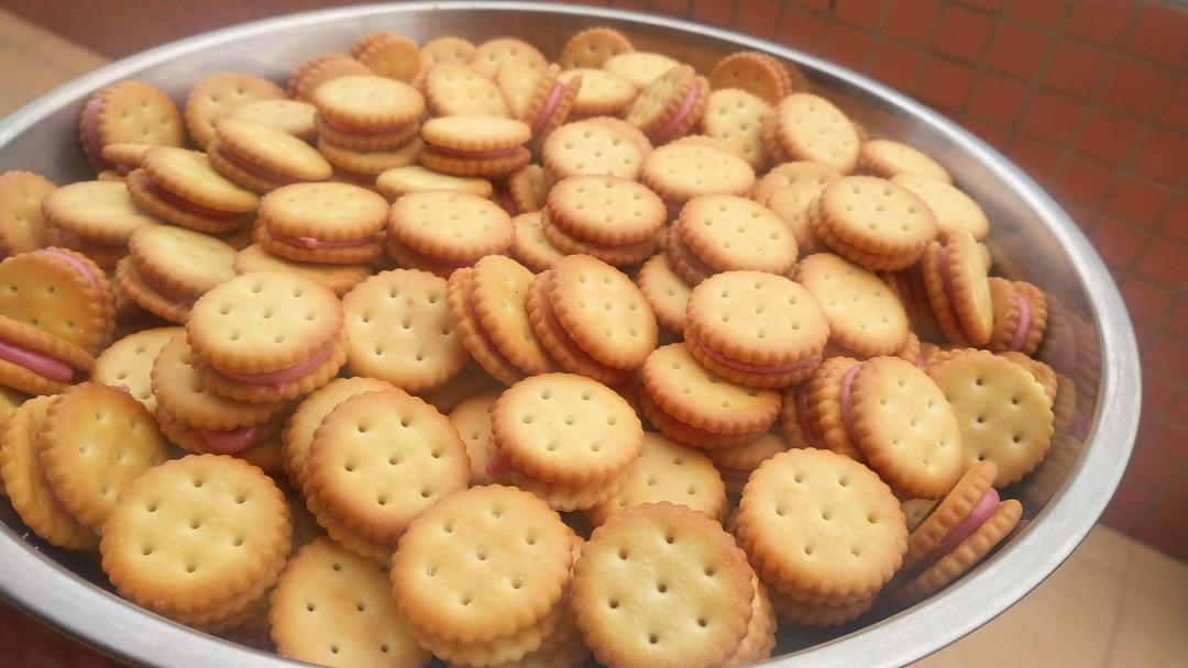 快手纽扣牛扎饼干