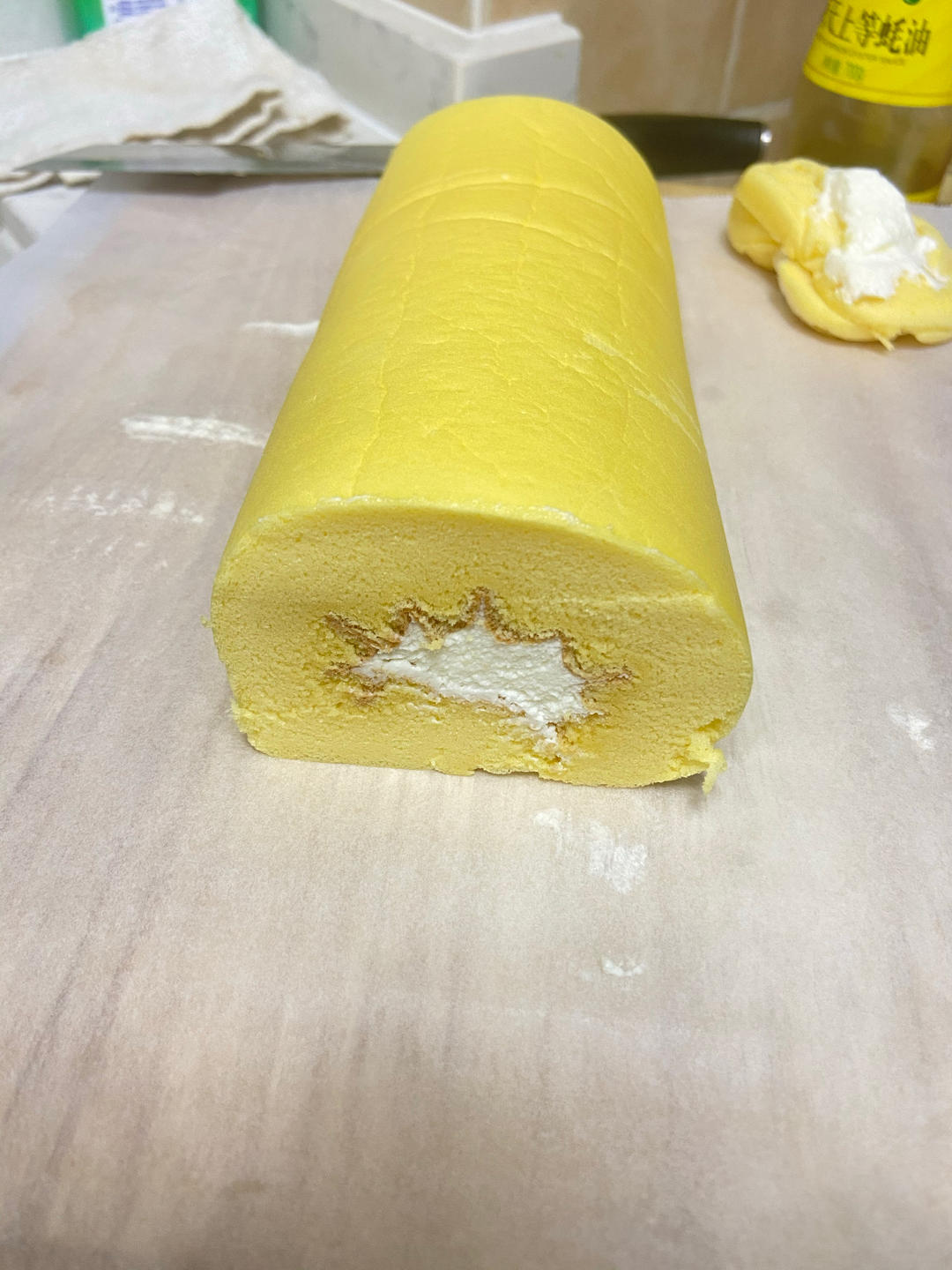 原味基础蛋糕卷(小五卷)