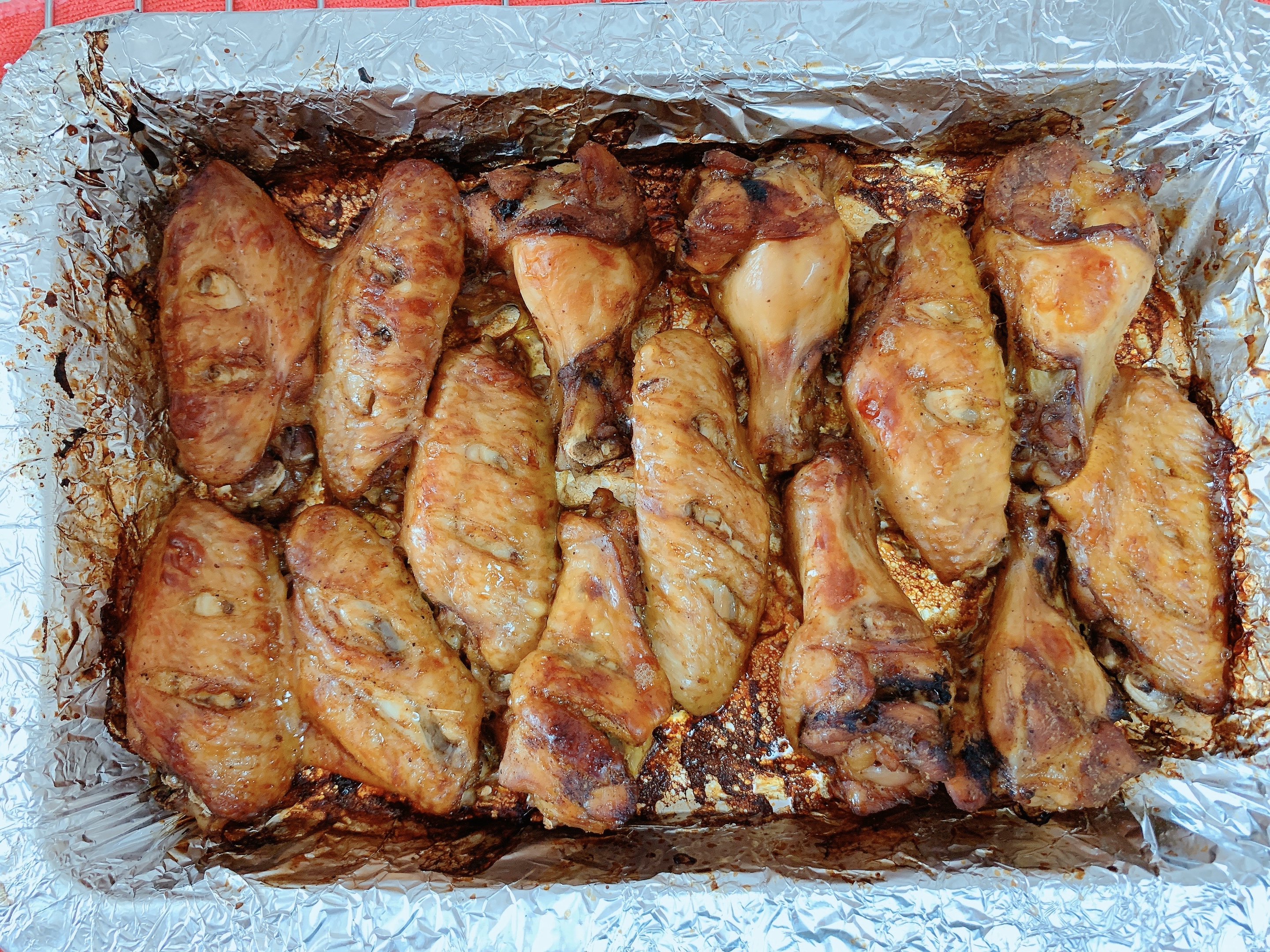 家常烤鸡腿鸡翅（小白第一次实验成功）的做法
