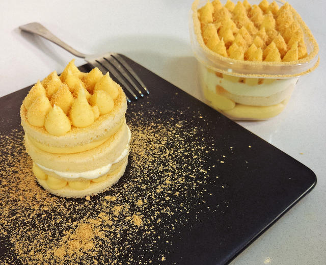 网红蛋糕——豆乳盒子的做法