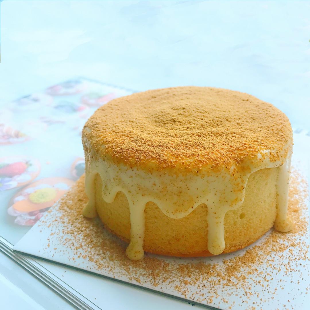 a-yan做的超好吃的豆乳爆浆蛋糕