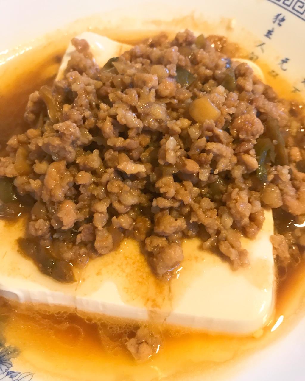 肉末蒸豆腐