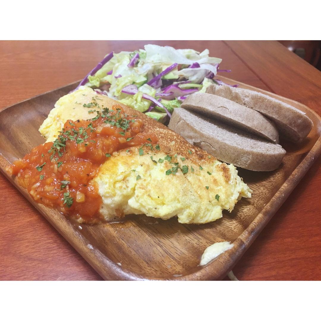 食戟之灵还原－舒芙蕾欧姆蛋🍳✨