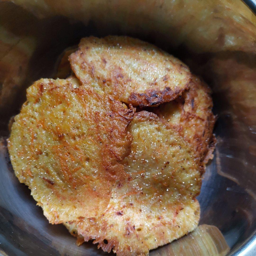 零失败胡萝卜土豆丝饼