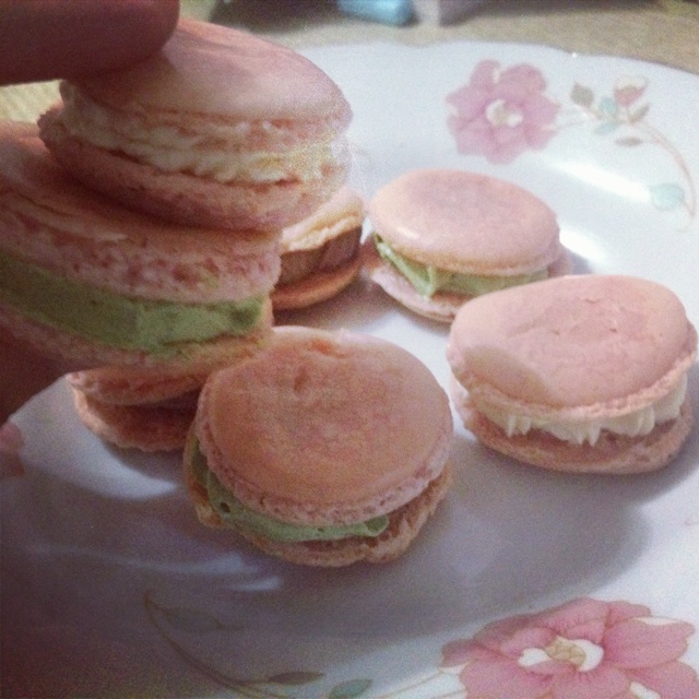 马卡龙(杏仁蛋白糖饼)