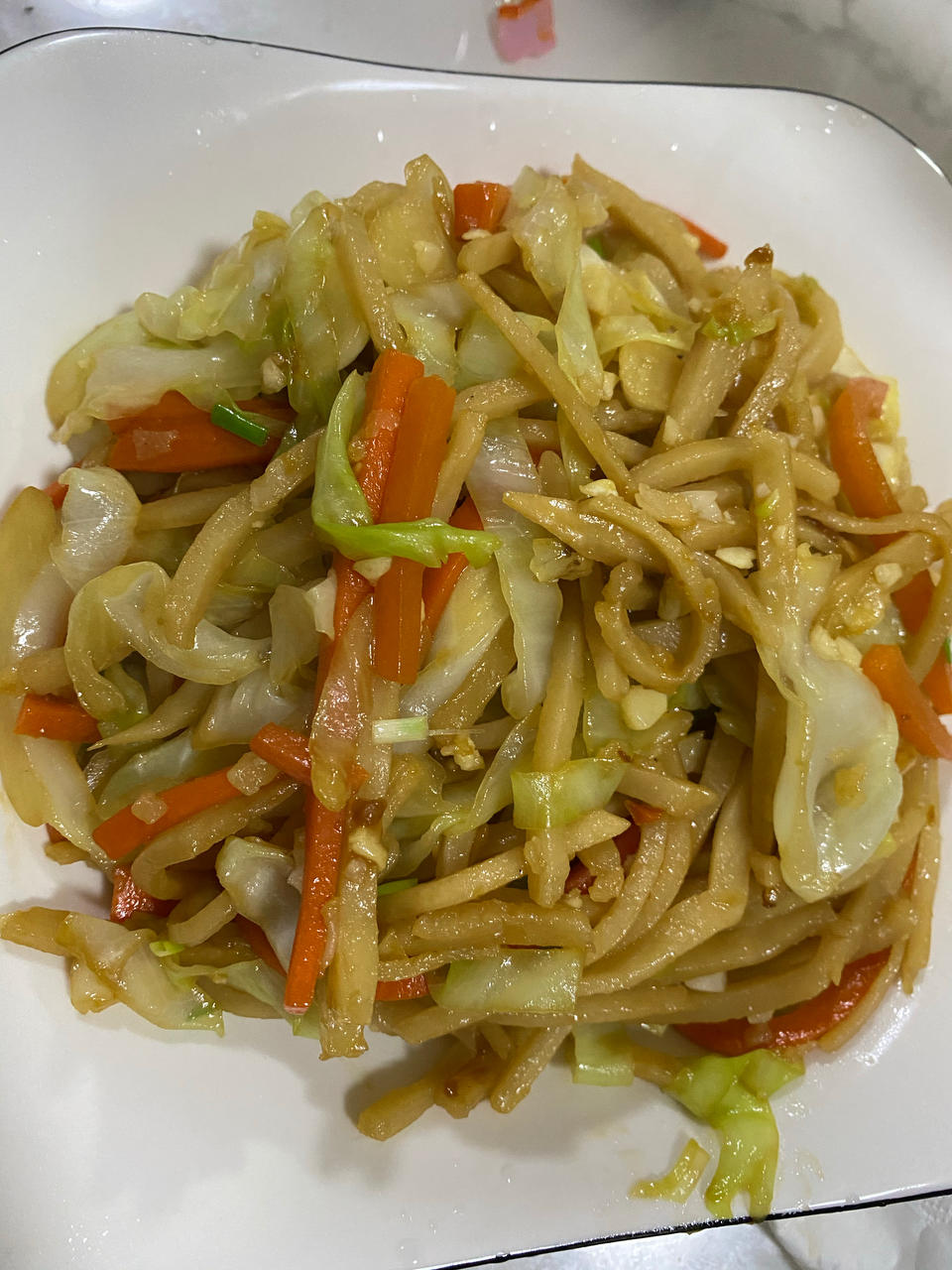 陕西私房炒饼[内附饼丝做法]