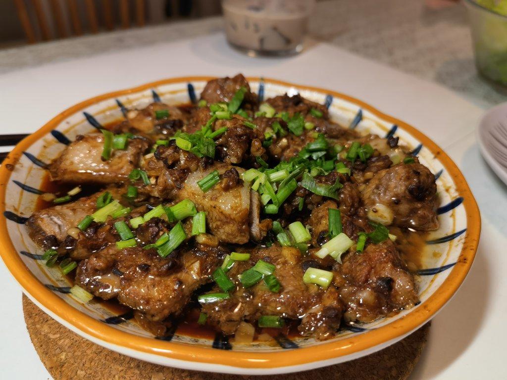 家常菜～豉汁蒸排骨